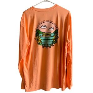 Life Is Better Sun Shirt,‎ size medium